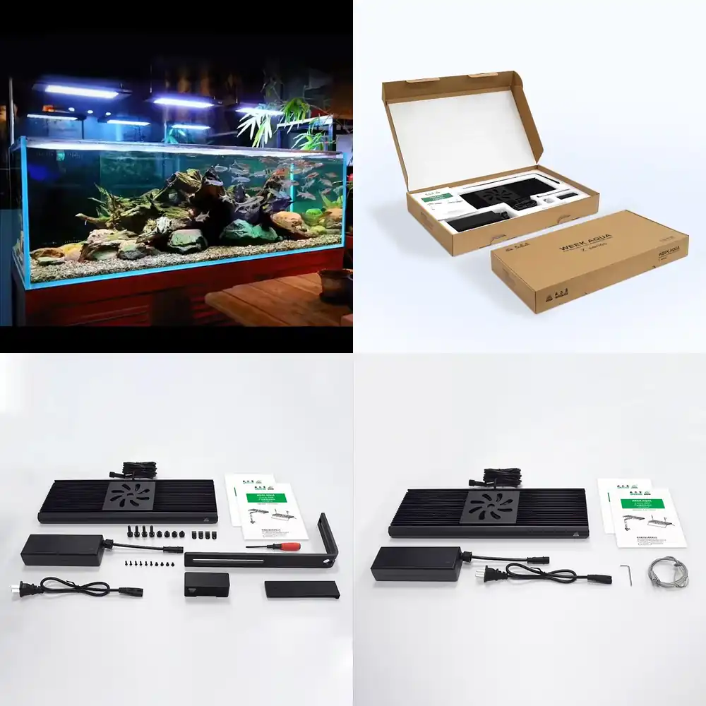 Aquarium Light - Akvaryum Led Işık Gündoğumu Gün Batımı