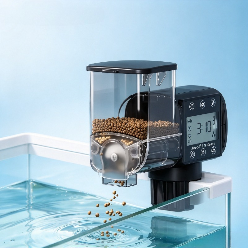 Aquarium Fish Keeping - Akıllı Otomatik Balık Yemi Verici, Dijital