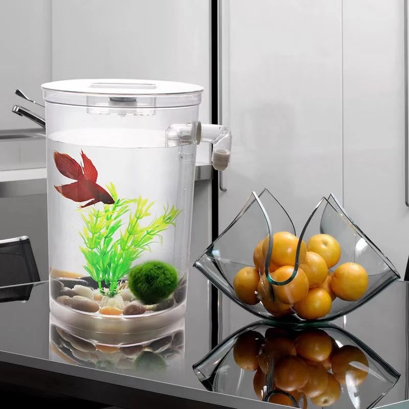 Tembel Ücretsiz Su Değişimi Ma - Betta Fish Tank incelemesi ve fiyatı